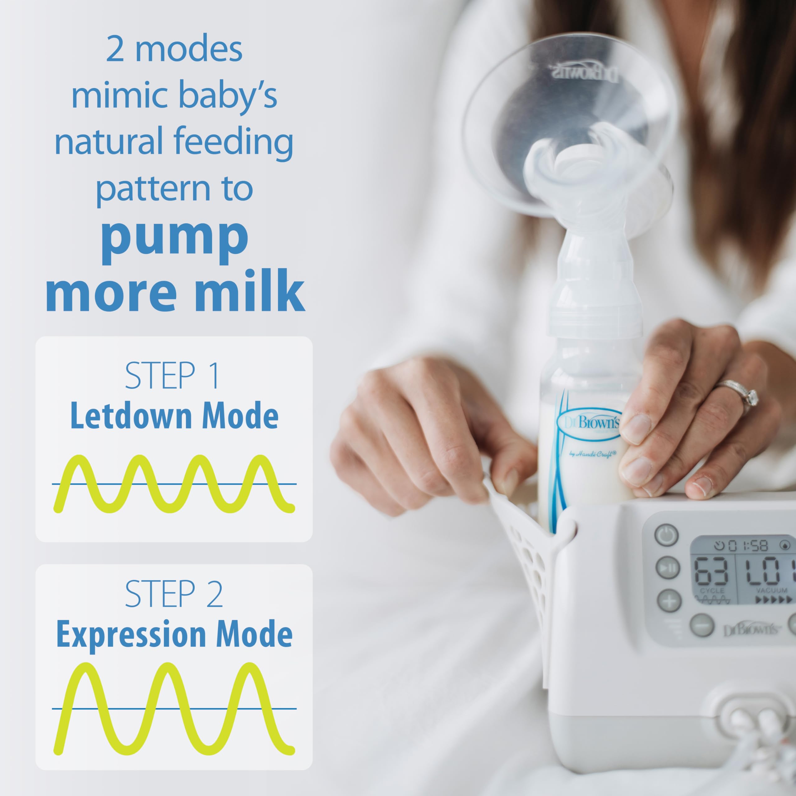 Foto 4 pulgar | Extractor de Leche Dr. Brown's Customflow Double Electric Silencioso - Venta Internacional