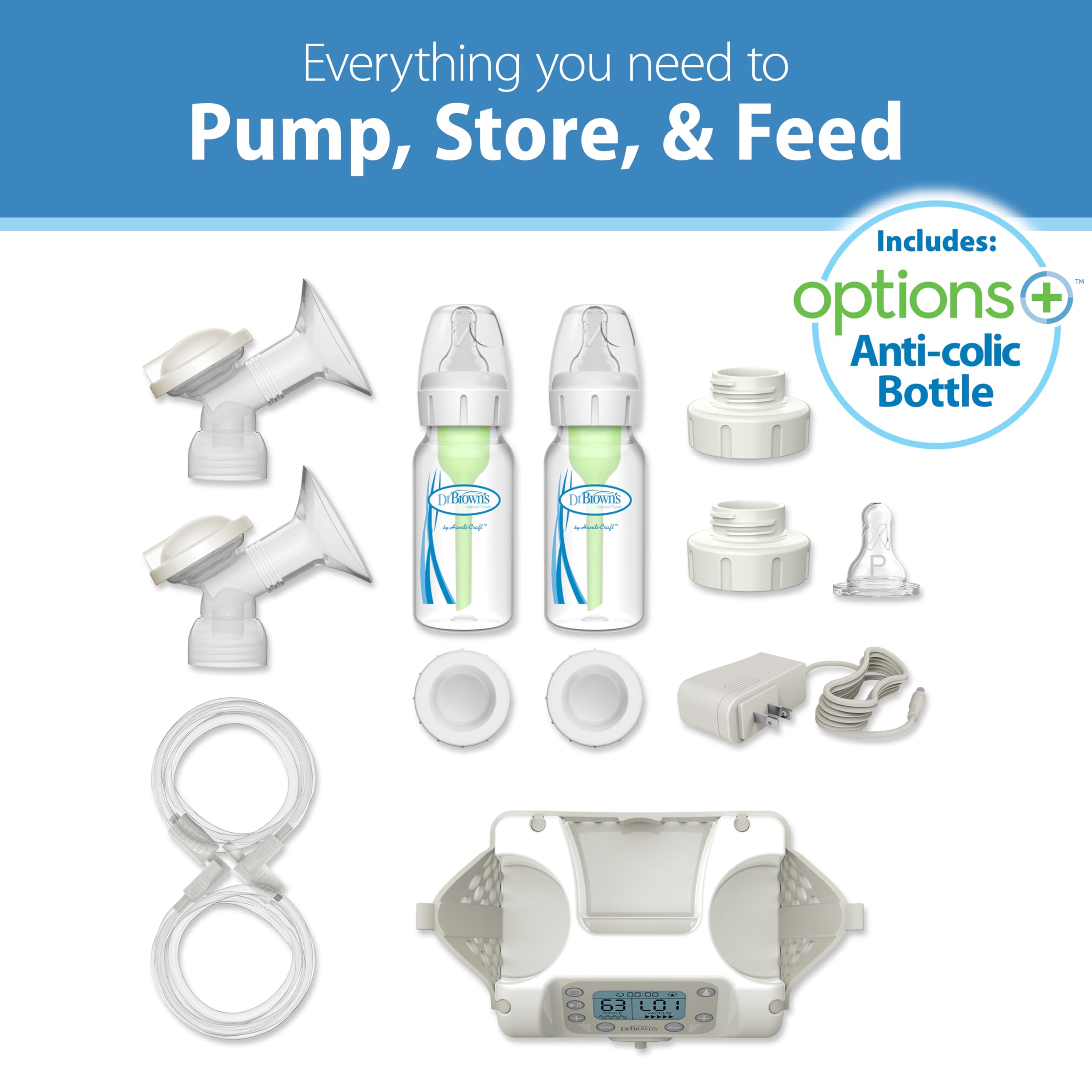 Foto 8 pulgar | Extractor de Leche Dr. Brown's Customflow Double Electric Silencioso - Venta Internacional
