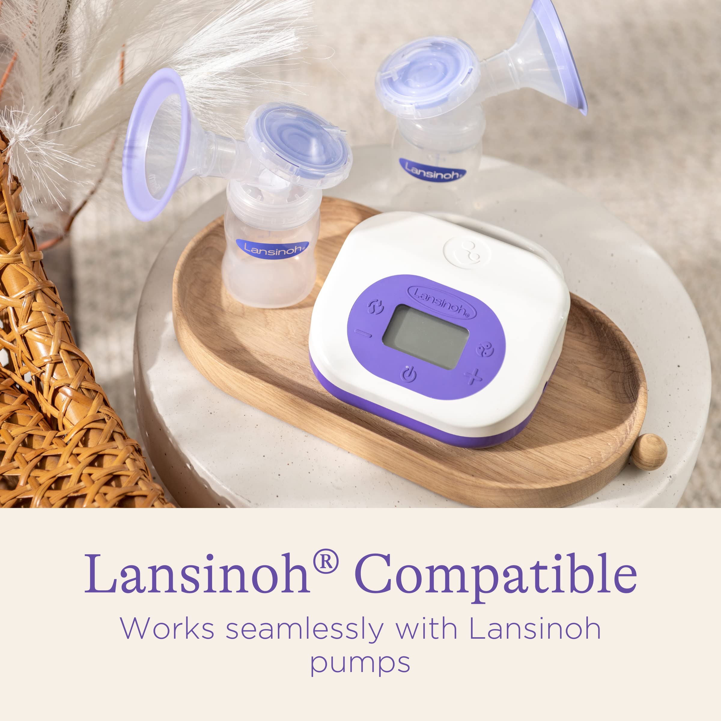 Foto 5 pulgar | Bridas Para Extractor De Leche Lansinoh Comfortfit, Tamaño 21 Mm, 2 Unidades - Venta Internacional.