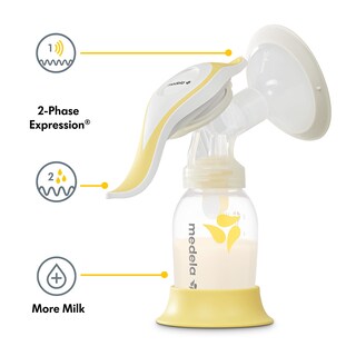 Foto 3 | Extractor De Leche Medela Manual Harmony Con Colector De Silicona - Venta Internacional.