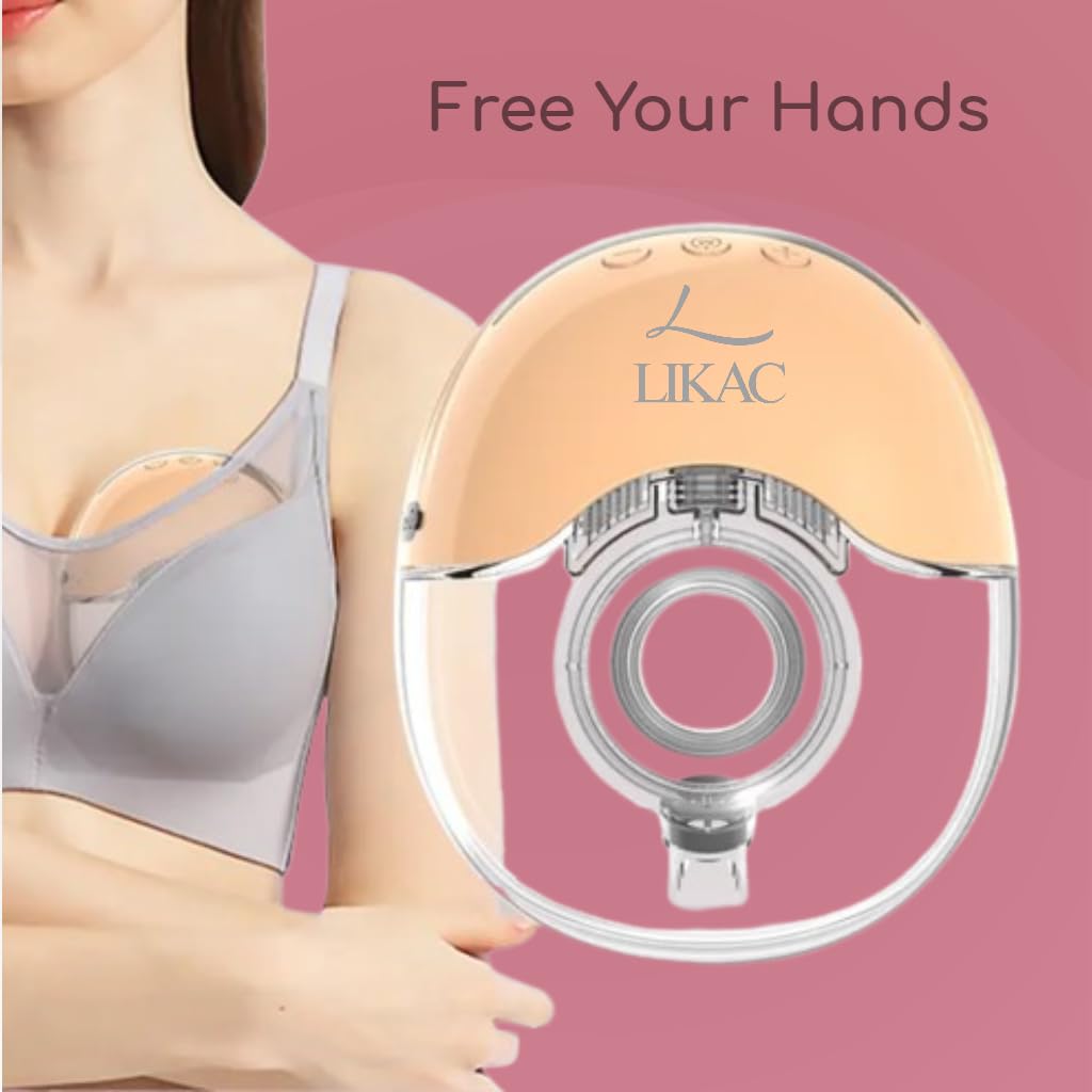 Foto 5 | Extractor De Leche Eléctrico Likac Double Wearable Con 2 Biberones - Venta Internacional.