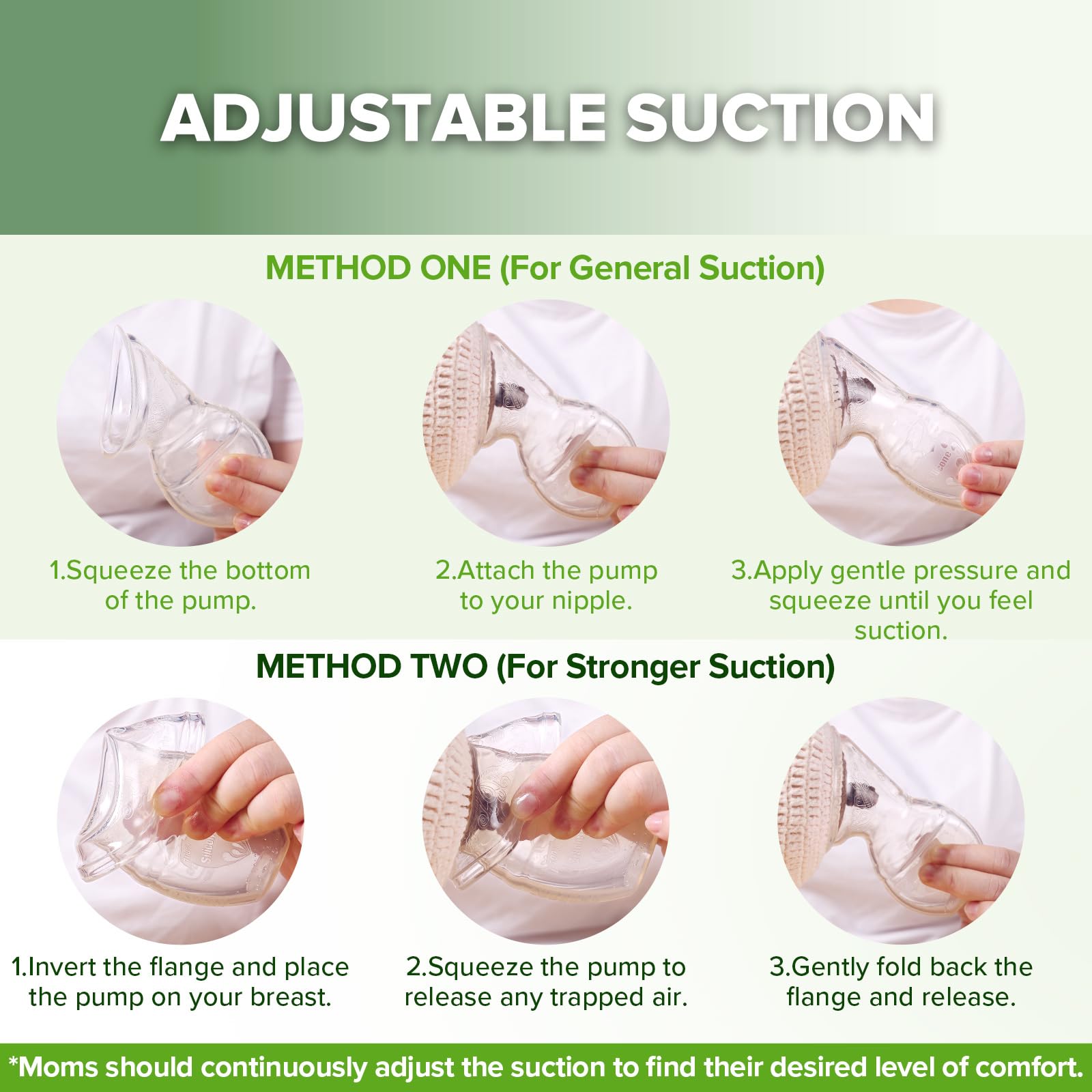 Foto 5 pulgar | Extractor De Leche Manual Fabricado Con Silicona Transparente De 100 Ml Para Amamantar - Venta Internacional.