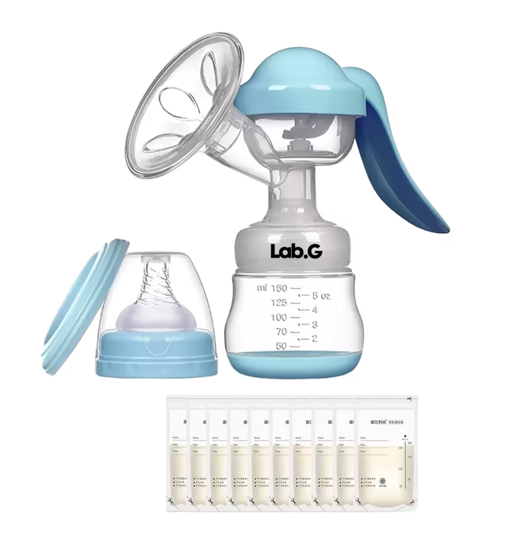 Foto 1 | Extractor De Leche Materna Saca Leche Con 15 Bolsas, Azul