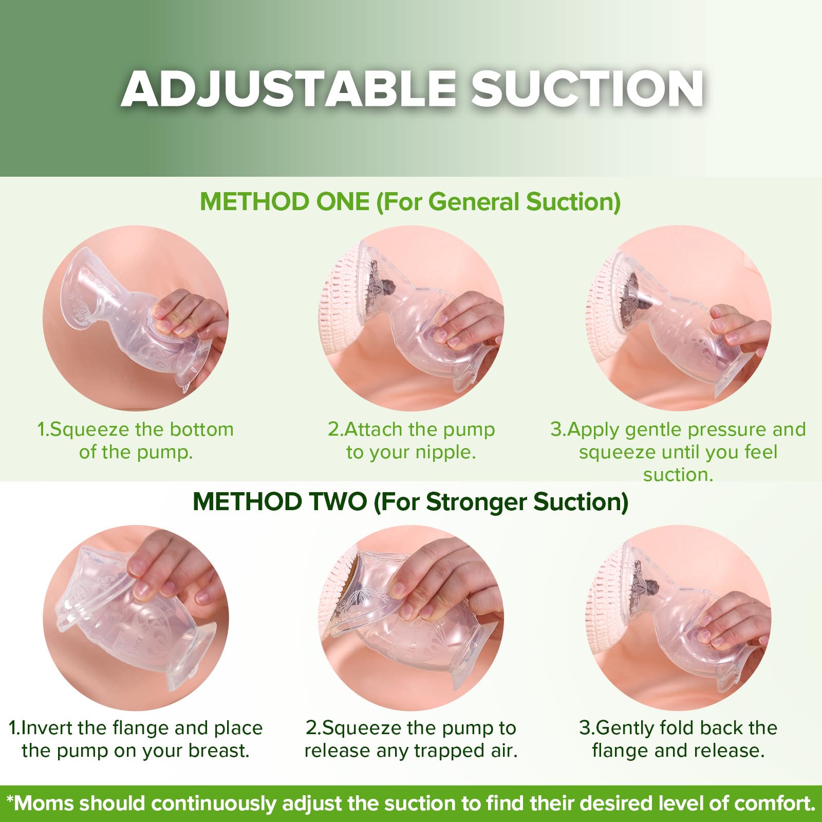 Foto 4 | Extractor De Leche De Silicona De 150 Ml Con Tapón De Silicona, Color Lavanda - Venta Internacional.