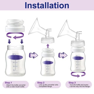 Foto 4 | Cambiador De Roscas Para Botellas Maymom Compatible Con Spectra Y Más - Venta Internacional.