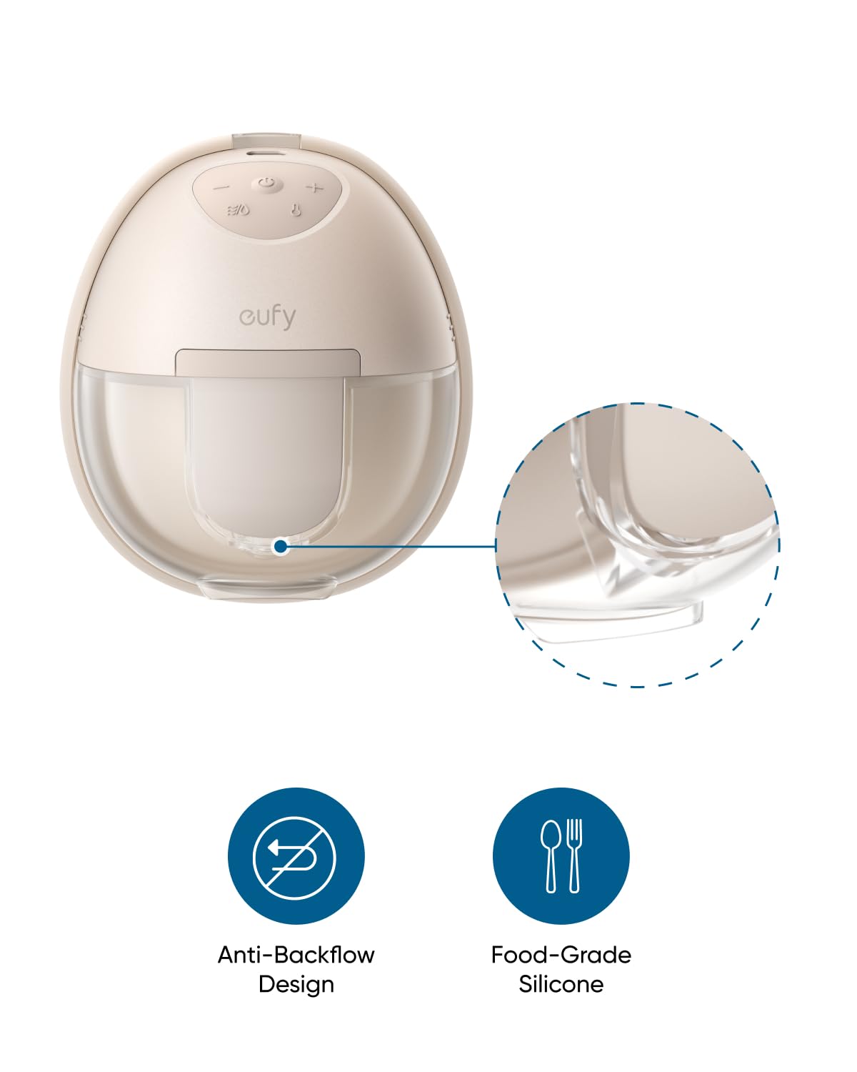 Foto 4 pulgar | Paquete De 4 Unidades De Válvulas Duckbill Para Extractor De Leche Portátil Eufy E10/s1/s1 Pro - Venta Internacional.