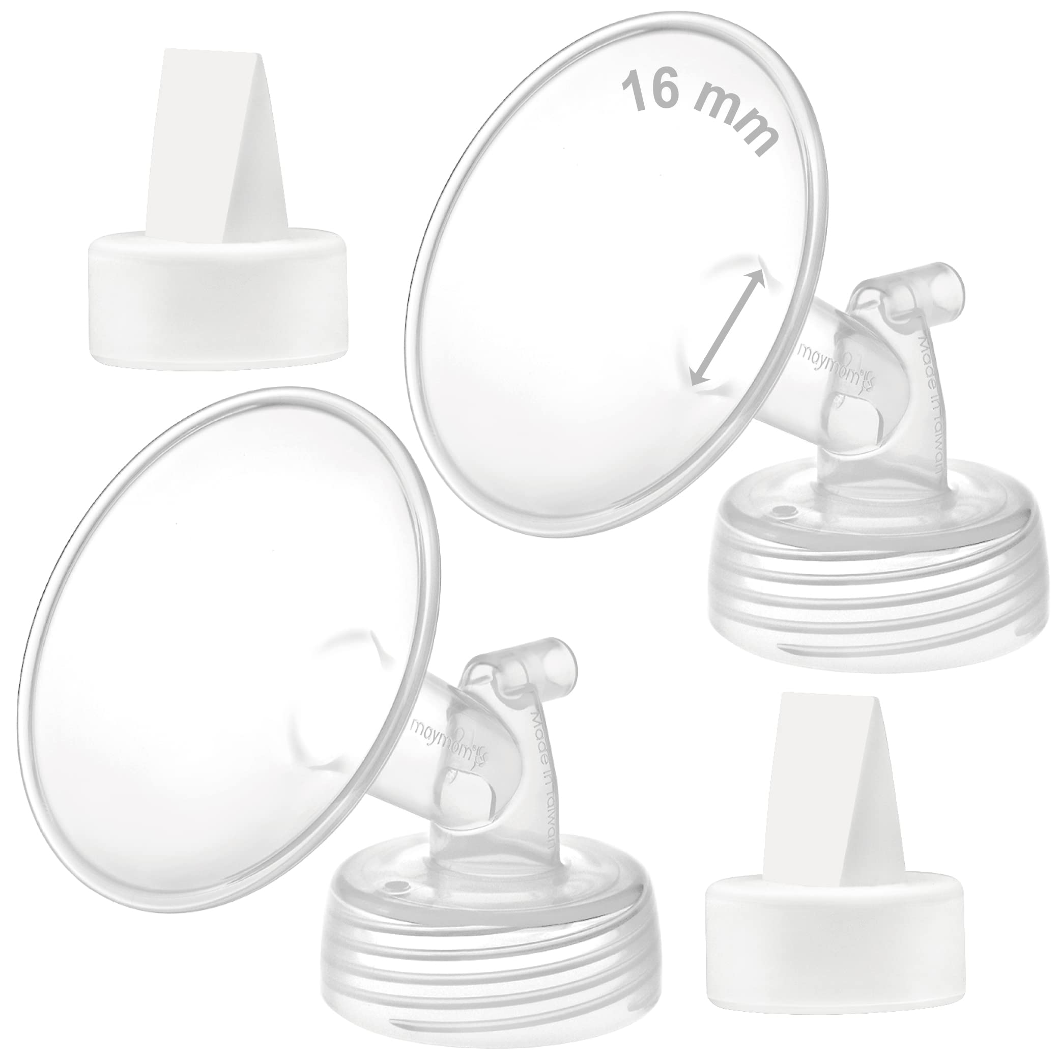 Foto 1 | Accesorios Para Extractores De Leche: Brida Maymom De 16 Mm Con Válvula De Pico De Pato - Venta Internacional.