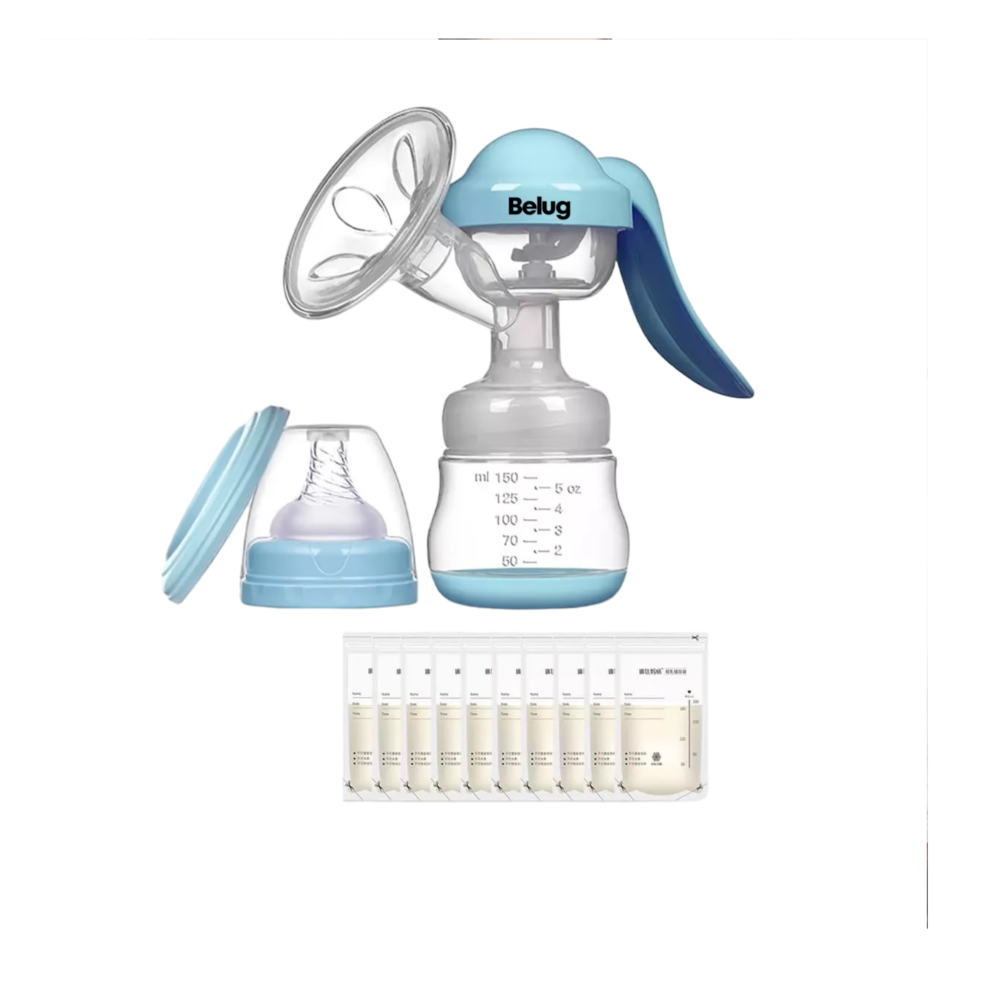 Foto 1 | Extractor De Leche Materna Saca Leche Con 15 Bolsas,  Belug Azul