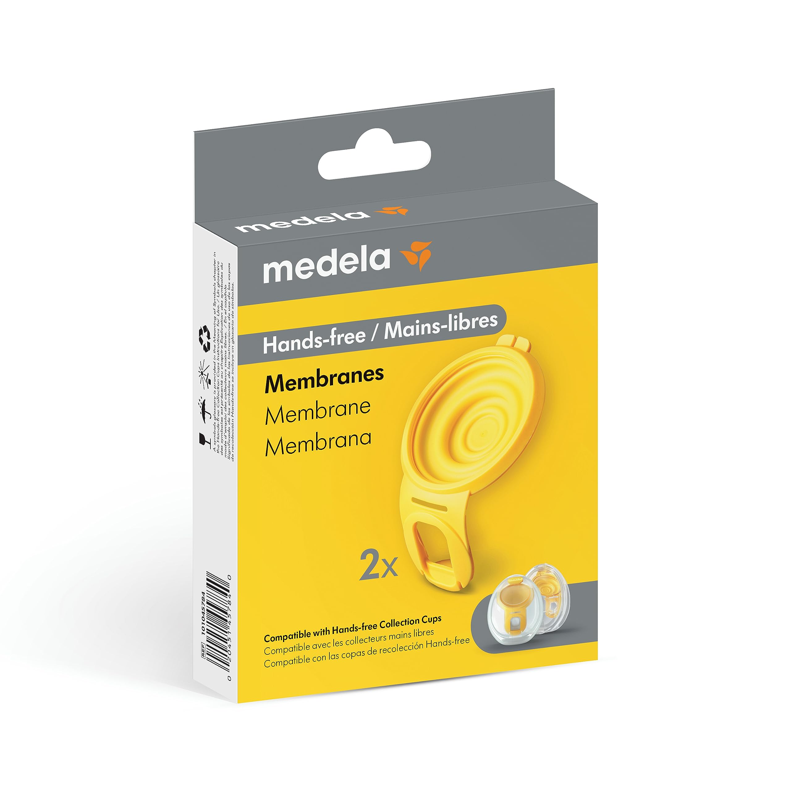 Foto 3 pulgar | Membranas Para Recoger Vasos Con Manos Libres Medela, Paquete De 2 - Venta Internacional.