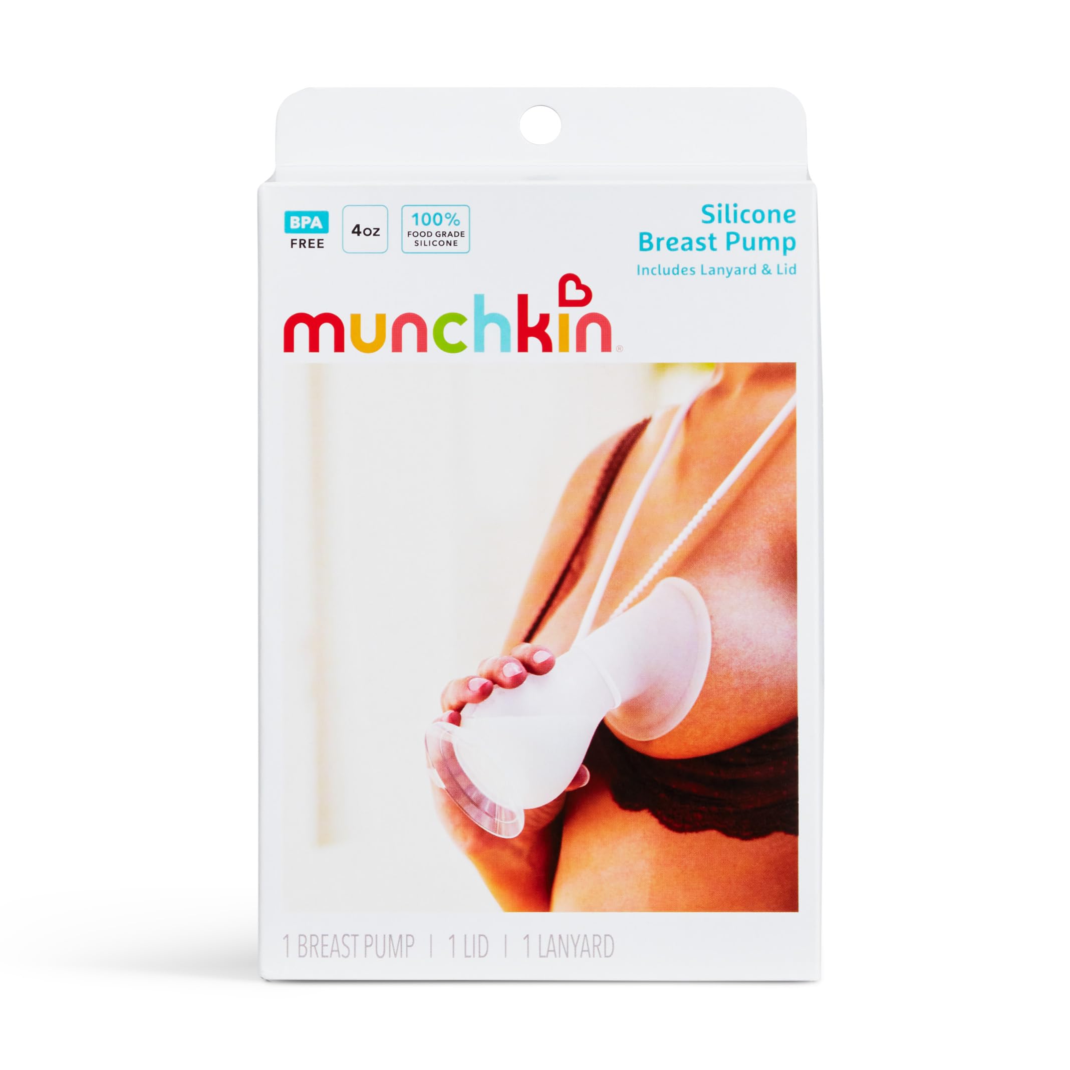 Foto 7 pulgar | Extractor De Leche Munchkin Manual Portátil De Silicona De 120 Ml - Venta Internacional.