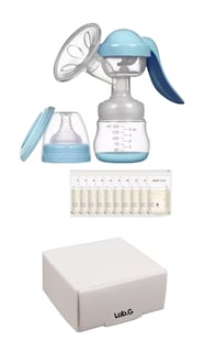 Foto 1 | Extractor de Leche con 10 Bolsas Azules