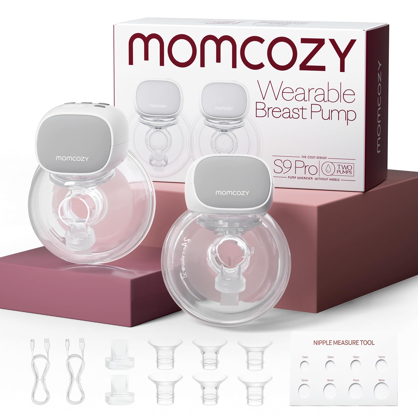 Foto 2 pulgar | Extractor De Leche Portátil Momcozy S9 Pro Con Batería De Mayor Duración - Venta Internacional.