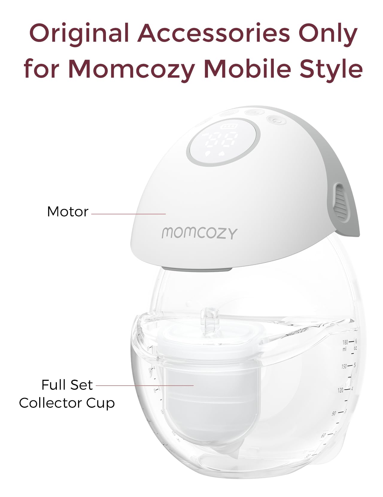 Foto 3 pulgar | Accesorios De Repuesto Para Extractores De Leche Momcozy Mobile Style M6 - Venta Internacional.
