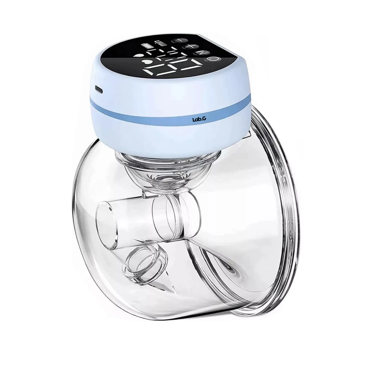 Extractor De Leche Eléctrico Portátil Manos Libres Led  Lab.g Azul