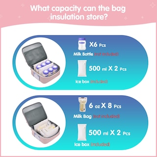 Foto 5 | Bolsa Para Sacaleches Derjunstar Compatible Con Spectra S1/s2, Color Rosa - Venta Internacional.