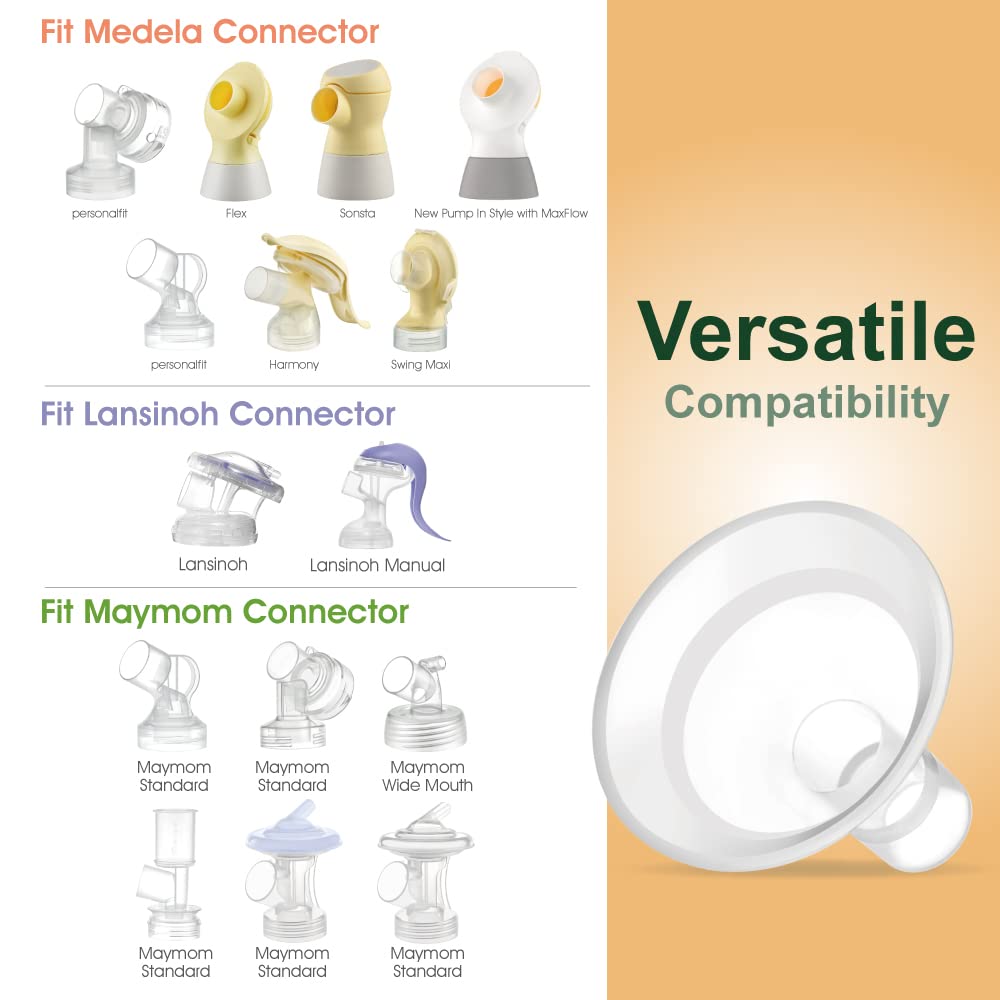 Foto 4 pulgar | Protector De Pecho Maymom Myfit Comfy Series De 22 Mm Para Zapatos Medela - Venta Internacional.