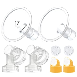 Foto 1 | Protector De Pecho Maymom 17mm 2x Con Válvula Y Membrana Medela - Venta Internacional.
