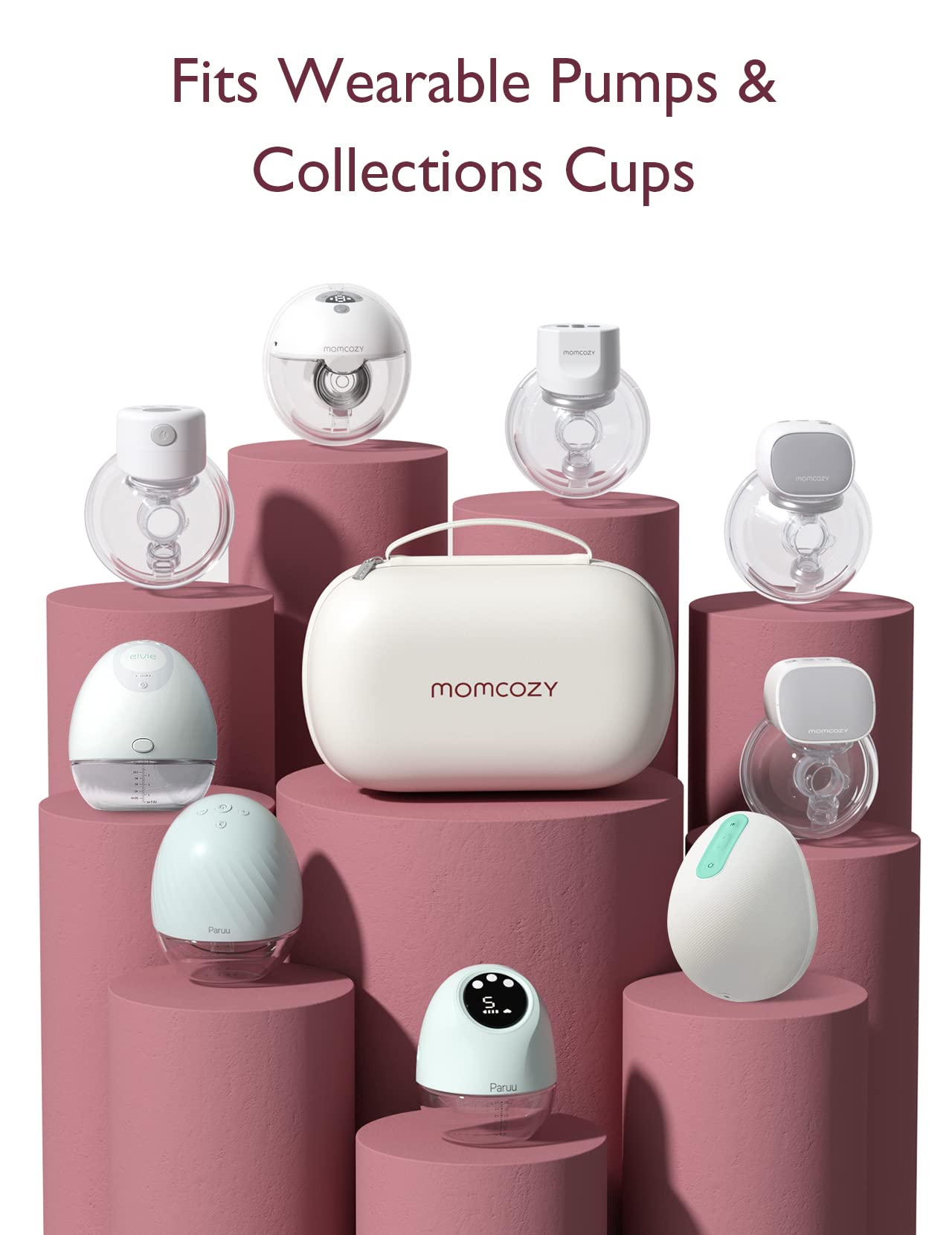 Foto 2 | Bolsa Para Sacaleches Momcozy Para Sacaleches Portátiles Con Bandeja Extraíble - Venta Internacional.