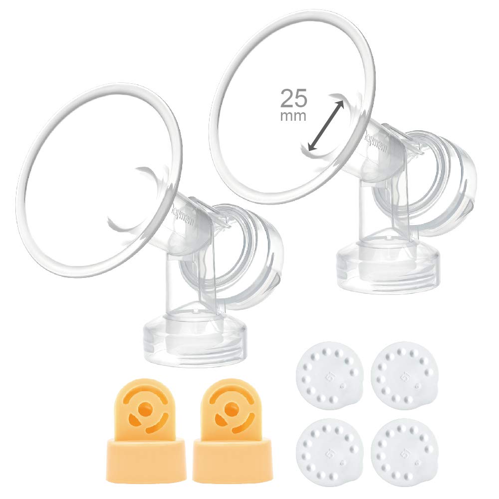 Foto 1 | Parabrisas Maymom De 25 Mm, 2 Unidades, Con Membrana De Válvula Medela - Venta Internacional.