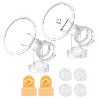 Foto 1 | Parabrisas Maymom De 25 Mm, 2 Unidades, Con Membrana De Válvula Medela - Venta Internacional.