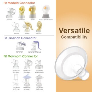 Foto 3 | Protector De Pecho Maymom Myfit Comfy Series De 21 Mm Para Zapatos Medela - Venta Internacional.