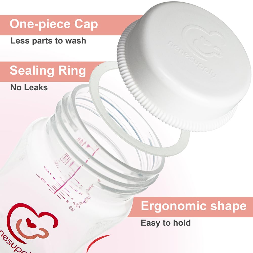Foto 3 pulgar | Biberones Con Extractor De Leche Nenesupply, 280 Ml, 4 Unidades, Para Spectra S1 S2 - Venta Internacional.