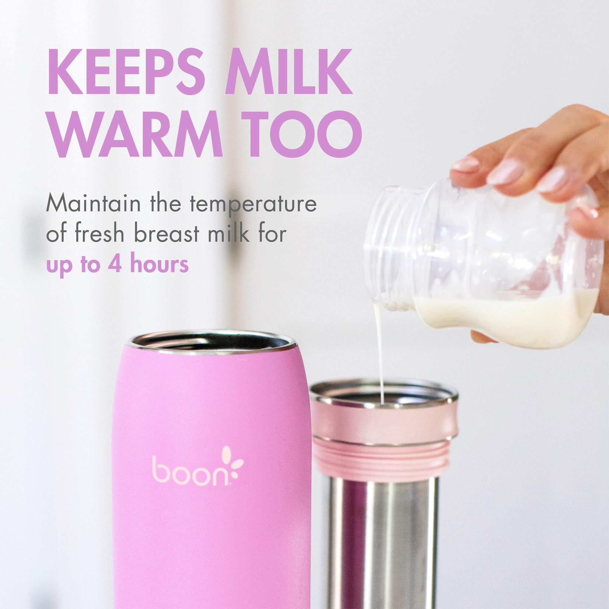 Foto 4 | Enfriador Portátil De Leche Materna Boon Frosh De Acero Inoxidable - Venta Internacional.