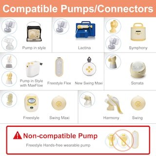 Foto 5 | Protector De Pecho Maymom Myfit Comfy Series De 24 Mm Para Zapatos Medela - Venta Internacional.