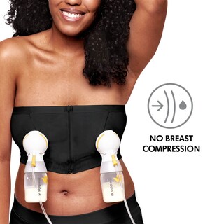 Foto 4 | Bustier Mumping Medela Para Mujer, Manos Libres, Color Negro, Talla M - Venta Internacional.