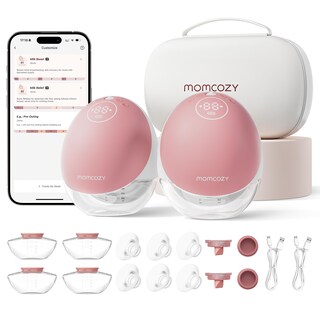 Foto 1 | Extractor De Leche Momcozy Mobile Flow M9 Manos Libres Con Control De Aplicaciones - Venta Internacional.