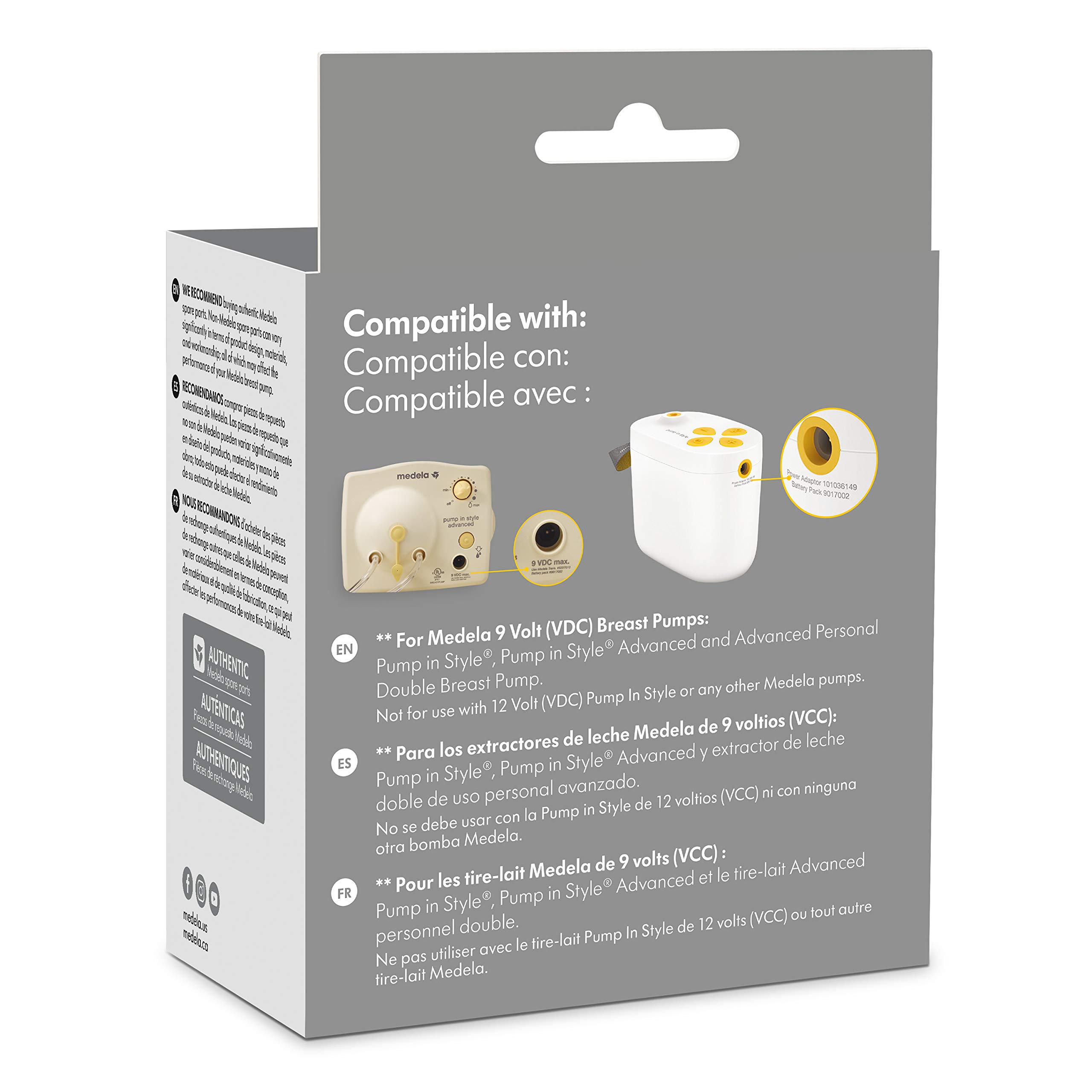 Foto 4 pulgar | Paquete De Baterías Para Extractor De Leche Medela Pump In Style Advanced - Venta Internacional.