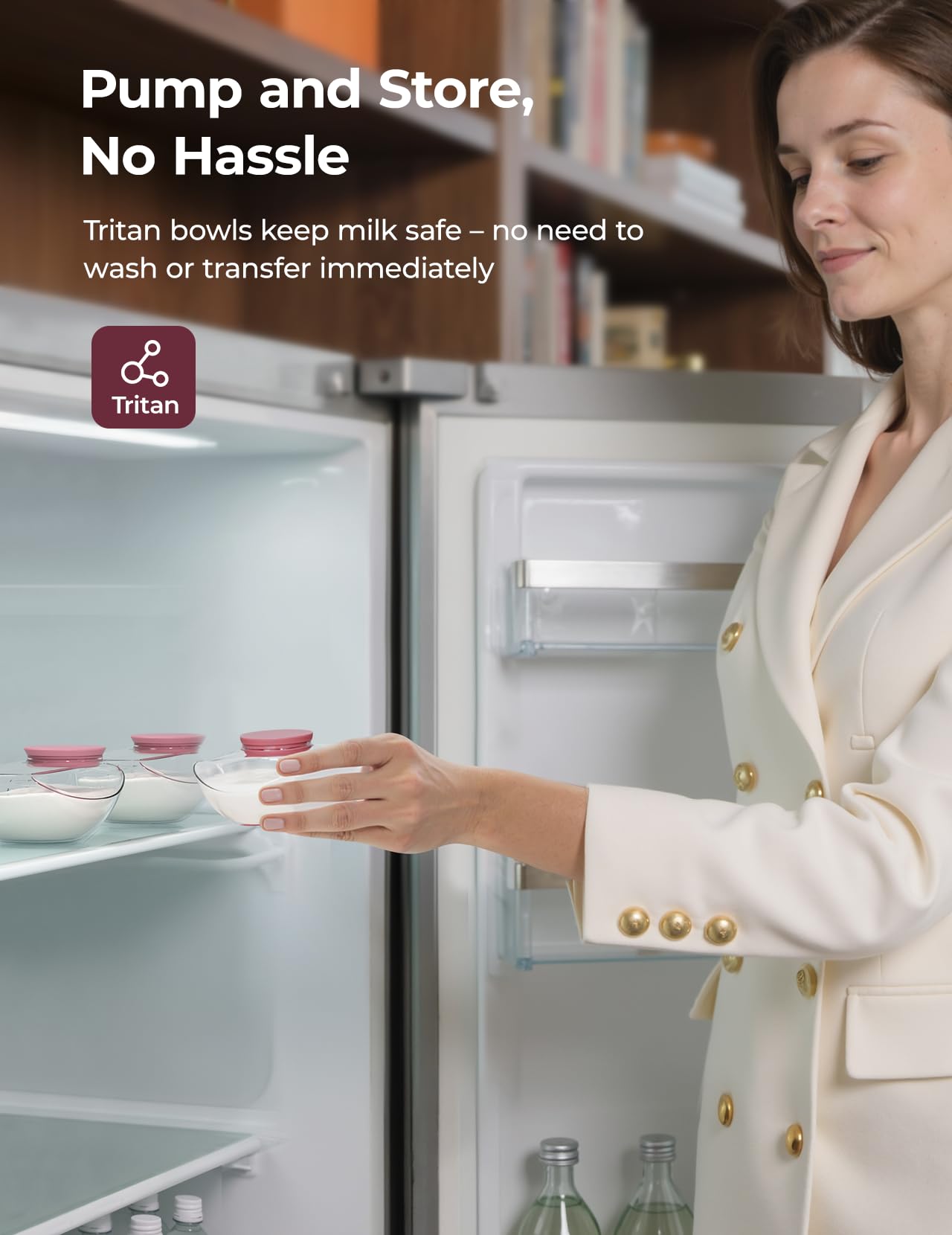 Foto 6 | Extractor De Leche Momcozy Mobile Flow M9 Mejorado Con Manos Libres - Venta Internacional.