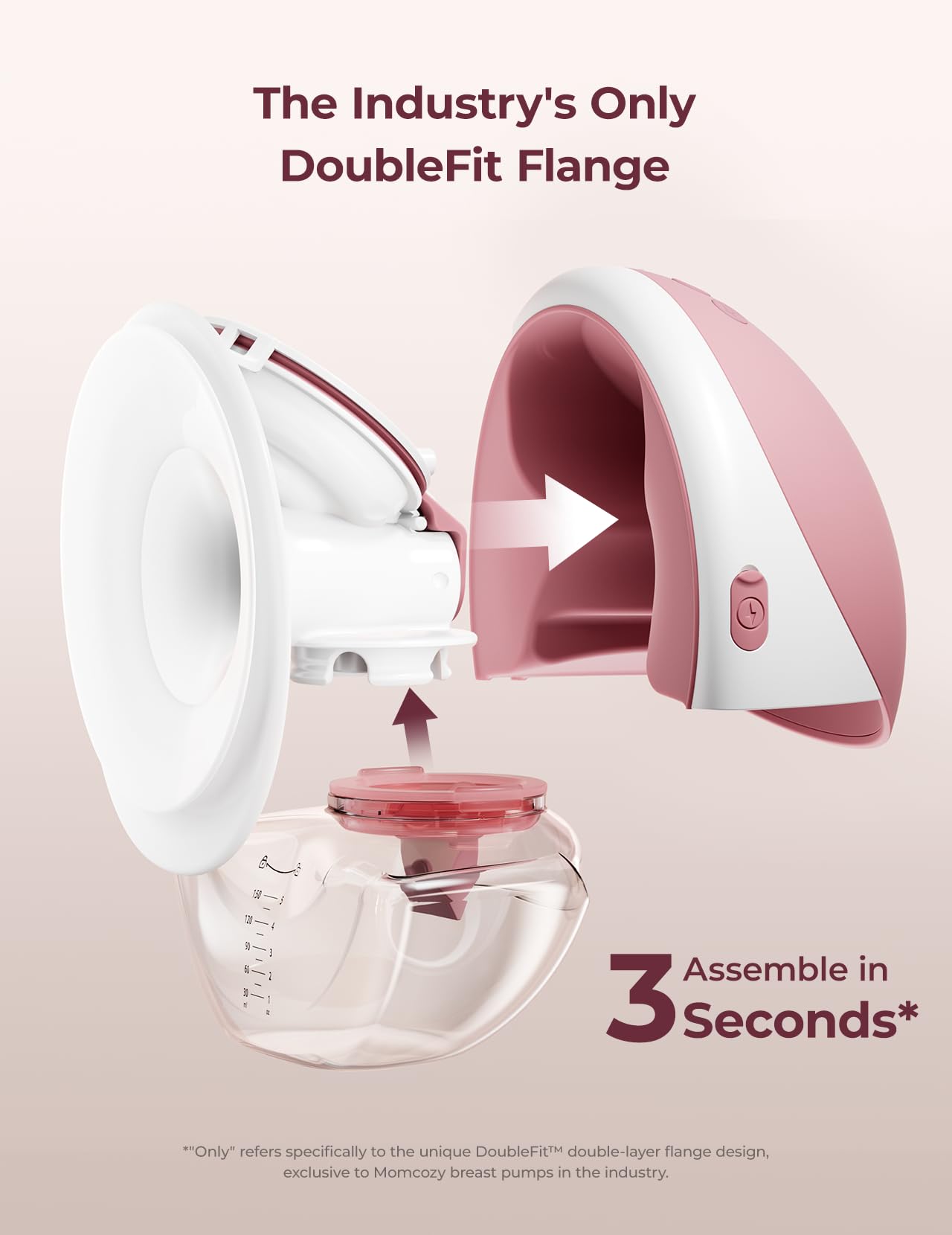 Foto 7 | Extractor De Leche Momcozy Mobile Flow M9 Mejorado Con Manos Libres - Venta Internacional.