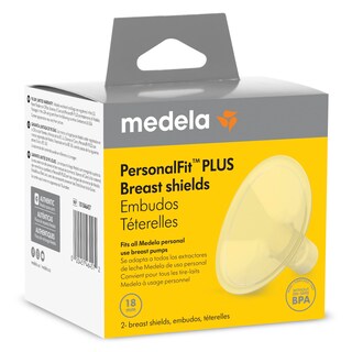 Foto 3 | Protectores Mamarios Medela Personalfit Plus De 18 Mm, 2 Unidades, Sin Bpa - Venta Internacional.