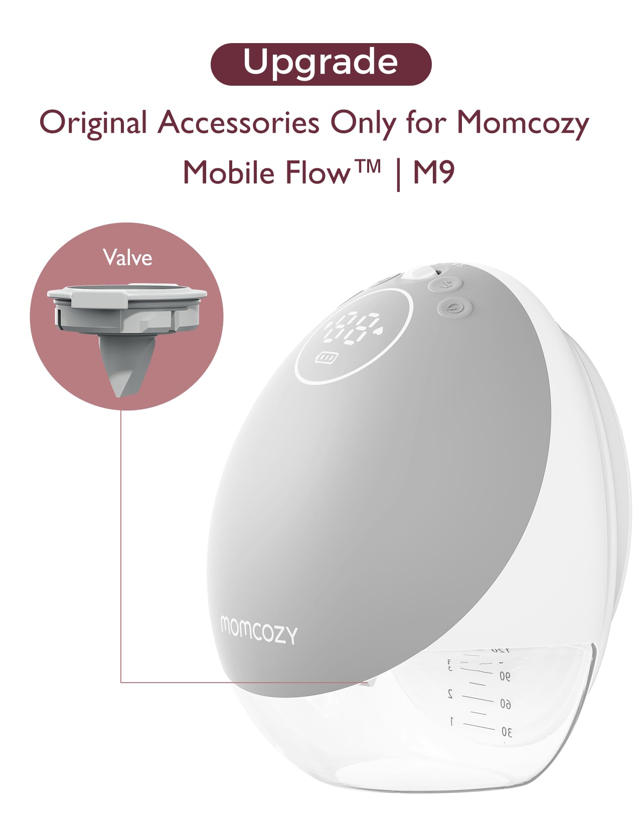 Foto 2 | Accesorios De Repuesto Para El M9 Mobile Flow Actualizado De Momcozy - Venta Internacional.