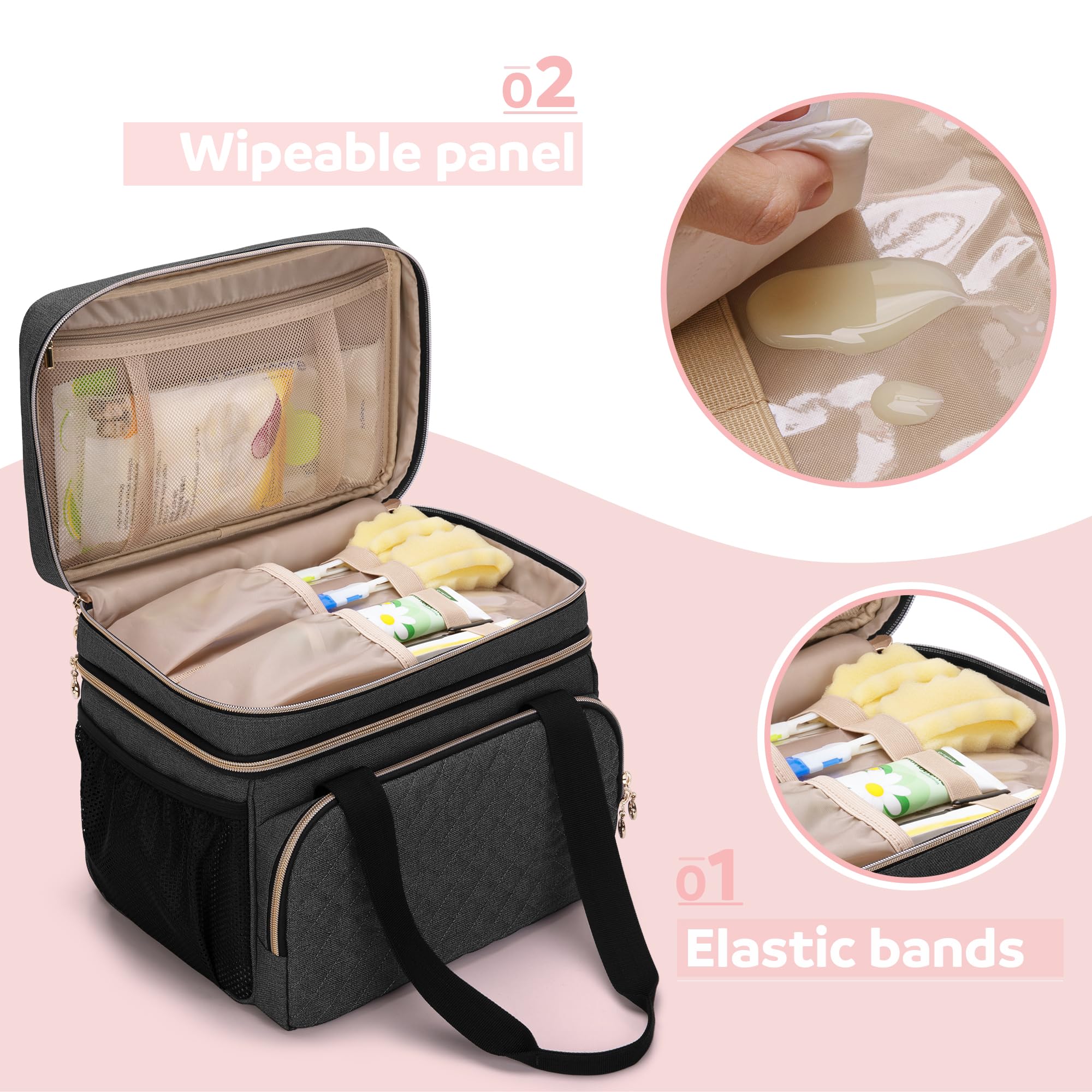 Foto 3 pulgar | Bolsa Para Extractor De Leche Luxja De Doble Capa Compatible Con Spectra S1/s2 - Venta Internacional.