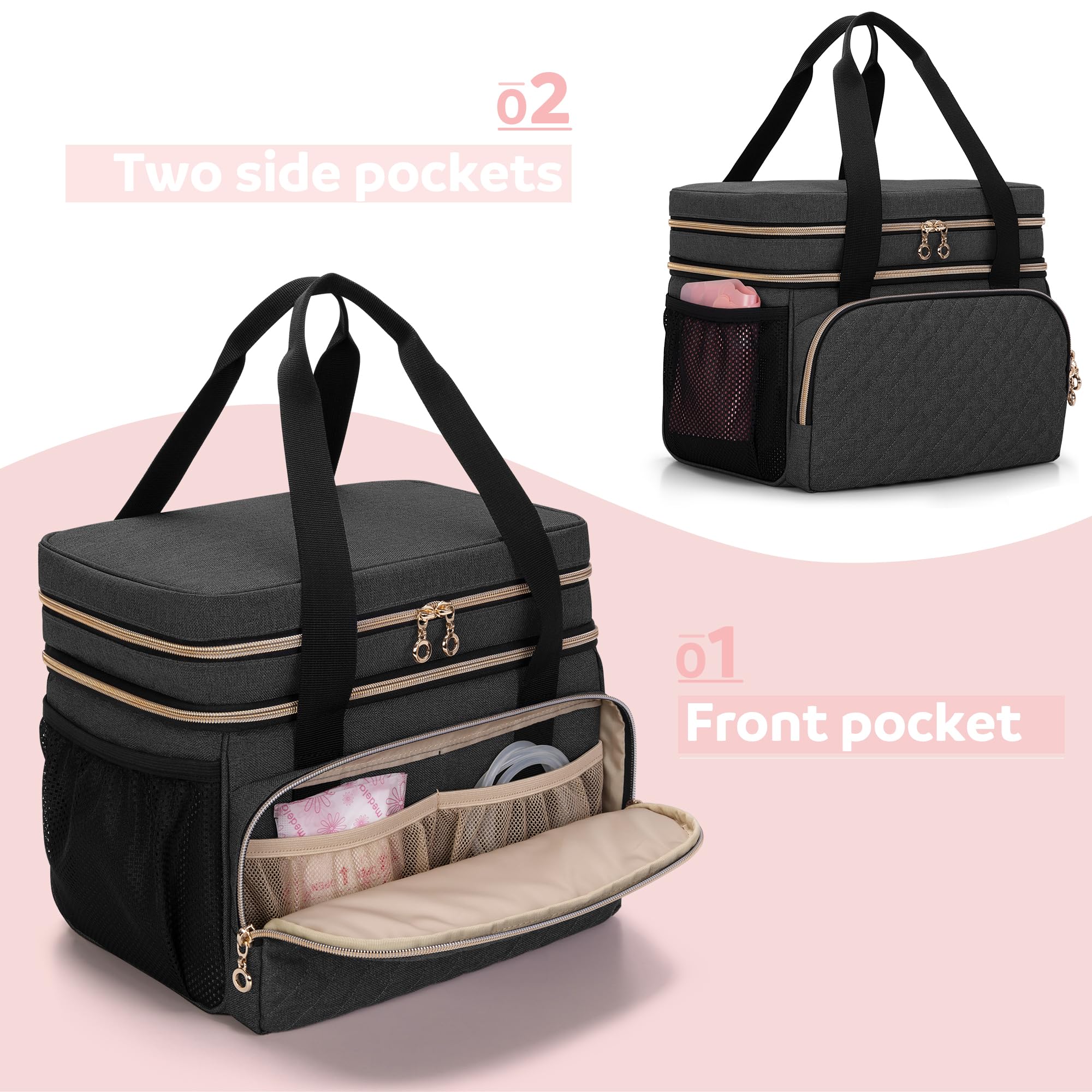 Foto 5 pulgar | Bolsa Para Extractor De Leche Luxja De Doble Capa Compatible Con Spectra S1/s2 - Venta Internacional.