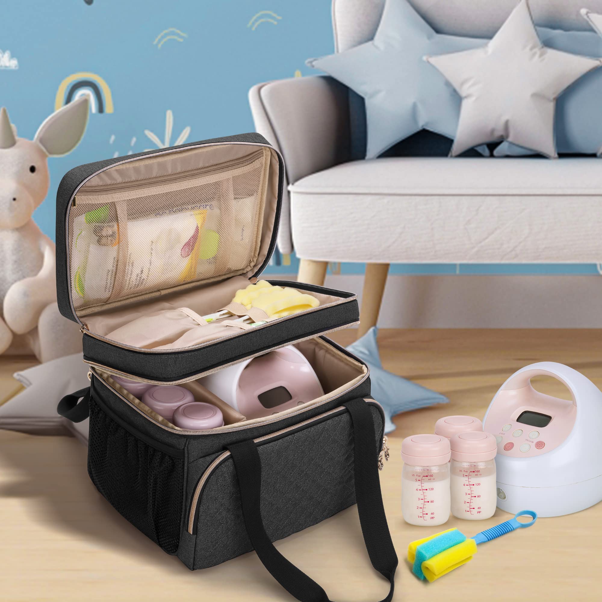 Foto 7 | Bolsa Para Extractor De Leche Luxja De Doble Capa Compatible Con Spectra S1/s2 - Venta Internacional.