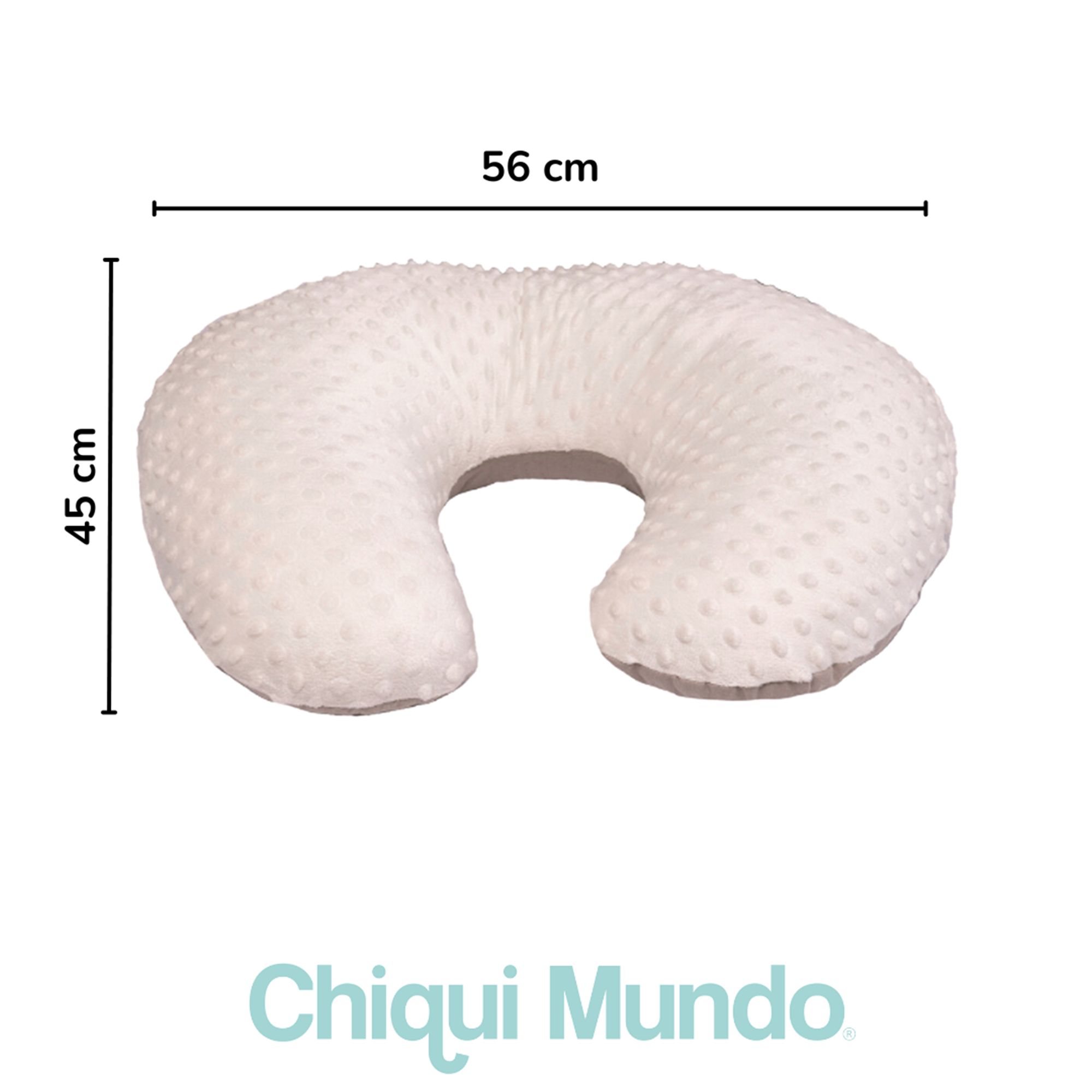 Foto 7 pulgar | Almohada de Lactancia Chiqui Mundo Ivory color Beige