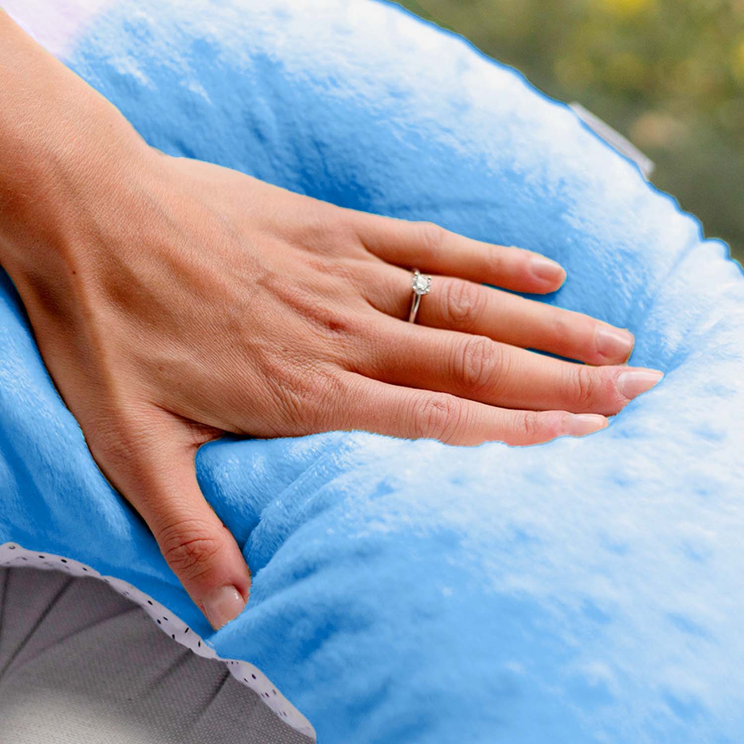 Foto 4 | Almohada de Lactancia Babies And Kiddies Azul