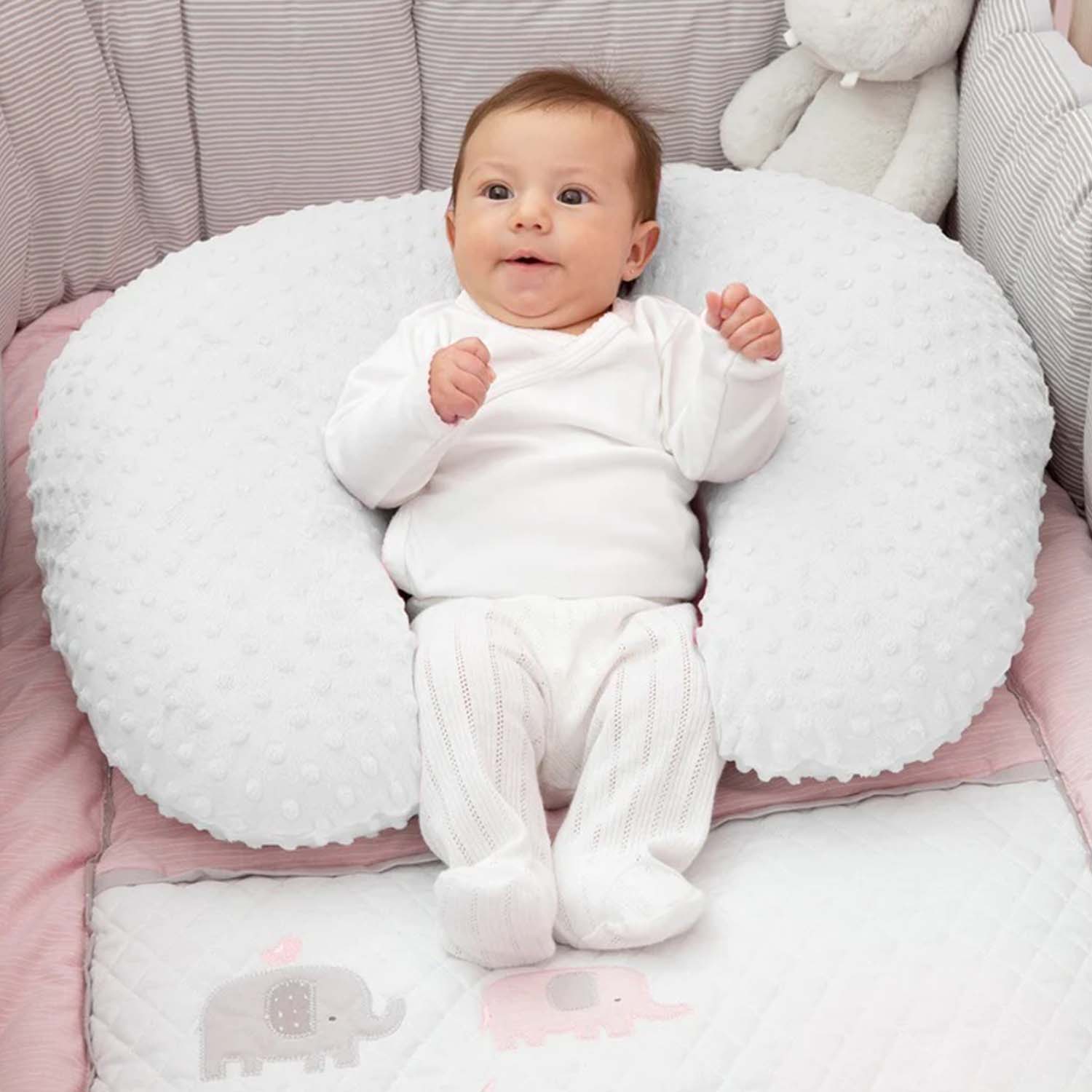 Foto 2 | Almohada De Lactancia Babies And Kiddies Blanca