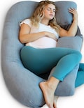 Almohada De Embarazo Pharmedoc En Forma De U Para Todo El Cuerpo Con Funda De Refrigeración - Venta Internacional.