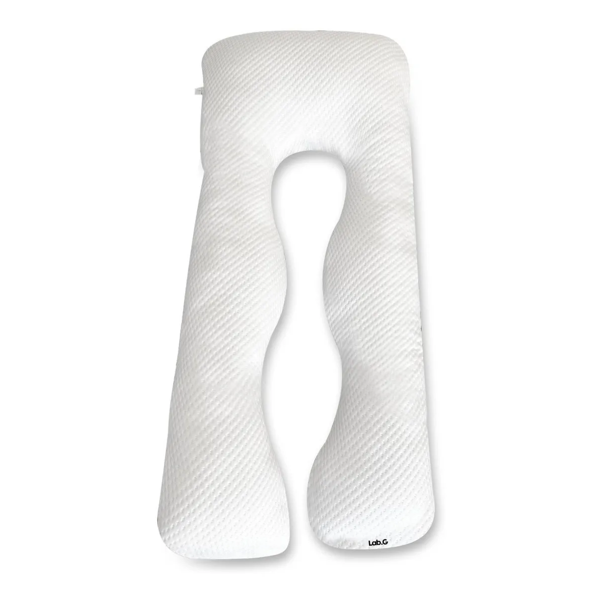 Almohada Para Embarazo Y Lactancia Tela Extra Suave Lab.g Blanco