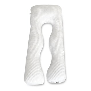 Foto 1 | Almohada Para Embarazo Y Lactancia Tela Extra Suave Lab.g Blanco
