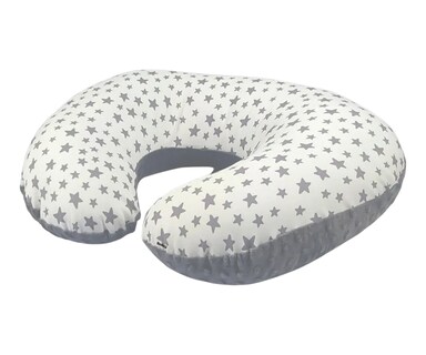 Foto 1 | Almohada Embarazo Belug Y Lactancia Bebe Cojín Maternidad Amamanta Gris Stars