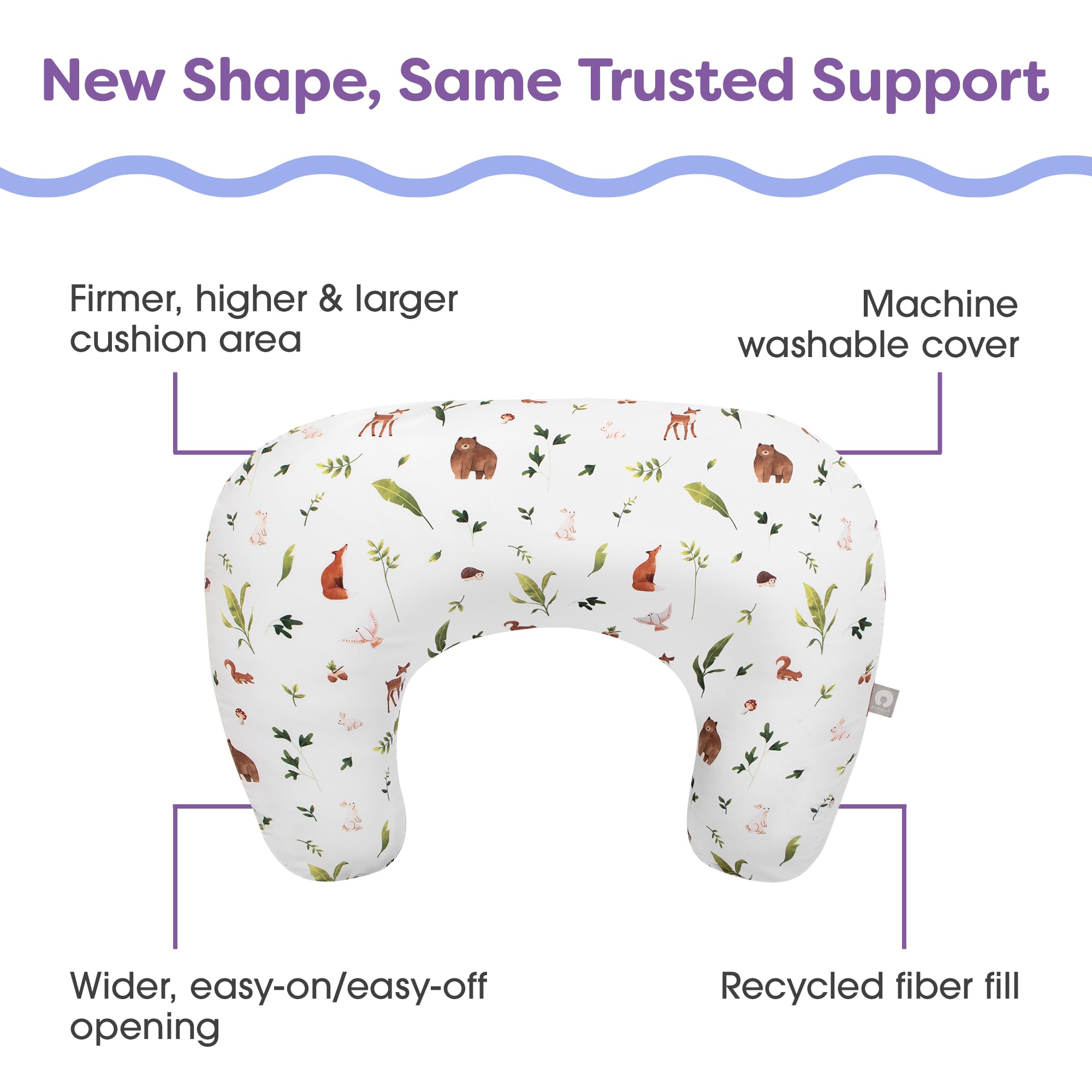 Foto 5 pulgar | Almohada De Lactancia Boppy  Biberón Ergonómico Y Almohada De Lactancia - Venta Internacional.
