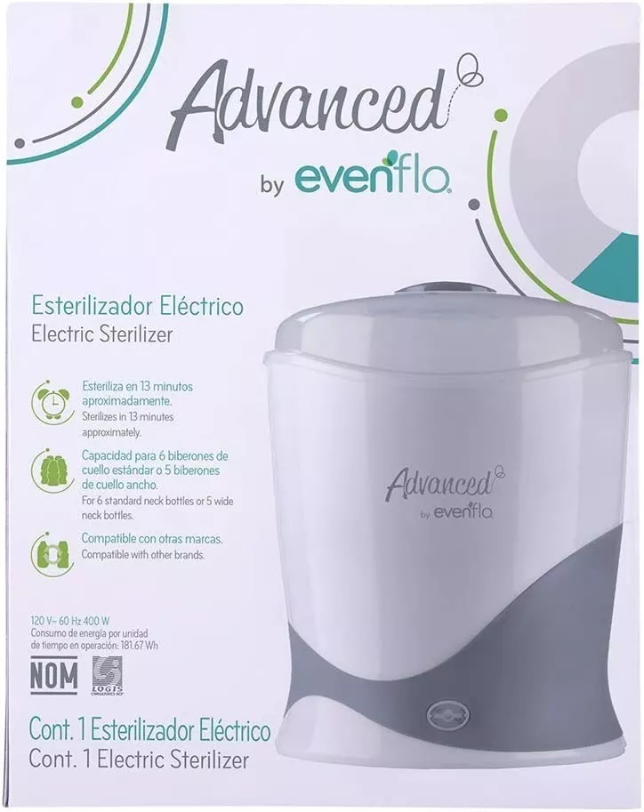 Foto 6 pulgar | Esterilizador De Biberones Electrico Evenflo A Base De Vapor