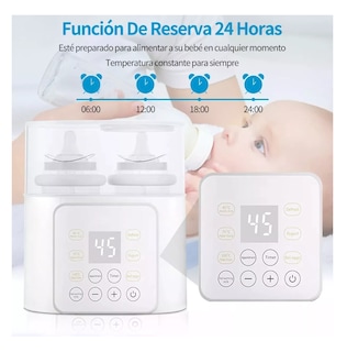 Foto 3 | Calentador de Biberones Belug doble Esterilizador para Bebé 9 En 1 Blanco