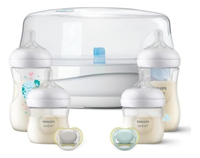 Foto 1 | Philips Avent Set Esterilizador Microondas Con Biberones