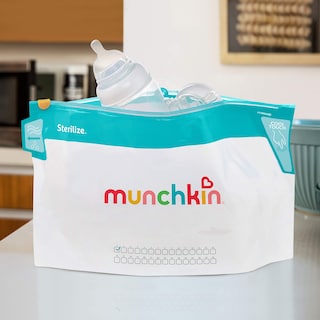 Foto 3 | Bolsas Esterilizadoras A Vapor Para Microondas Munchkin, Paquete De 6 - Venta Internacional.